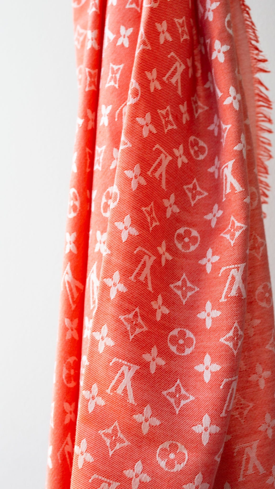 Louis Vuitton Louis Vuitton Red Shawl