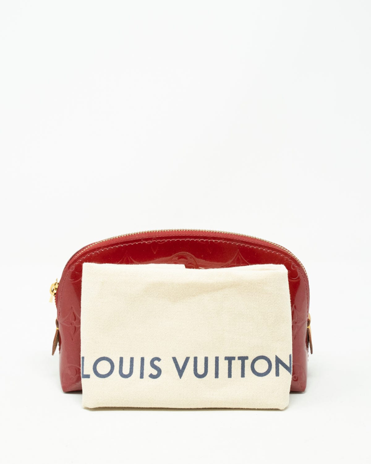 Louis Vuitton Louis Vuitton Red Vernis Leather Pouch  - AGL1878