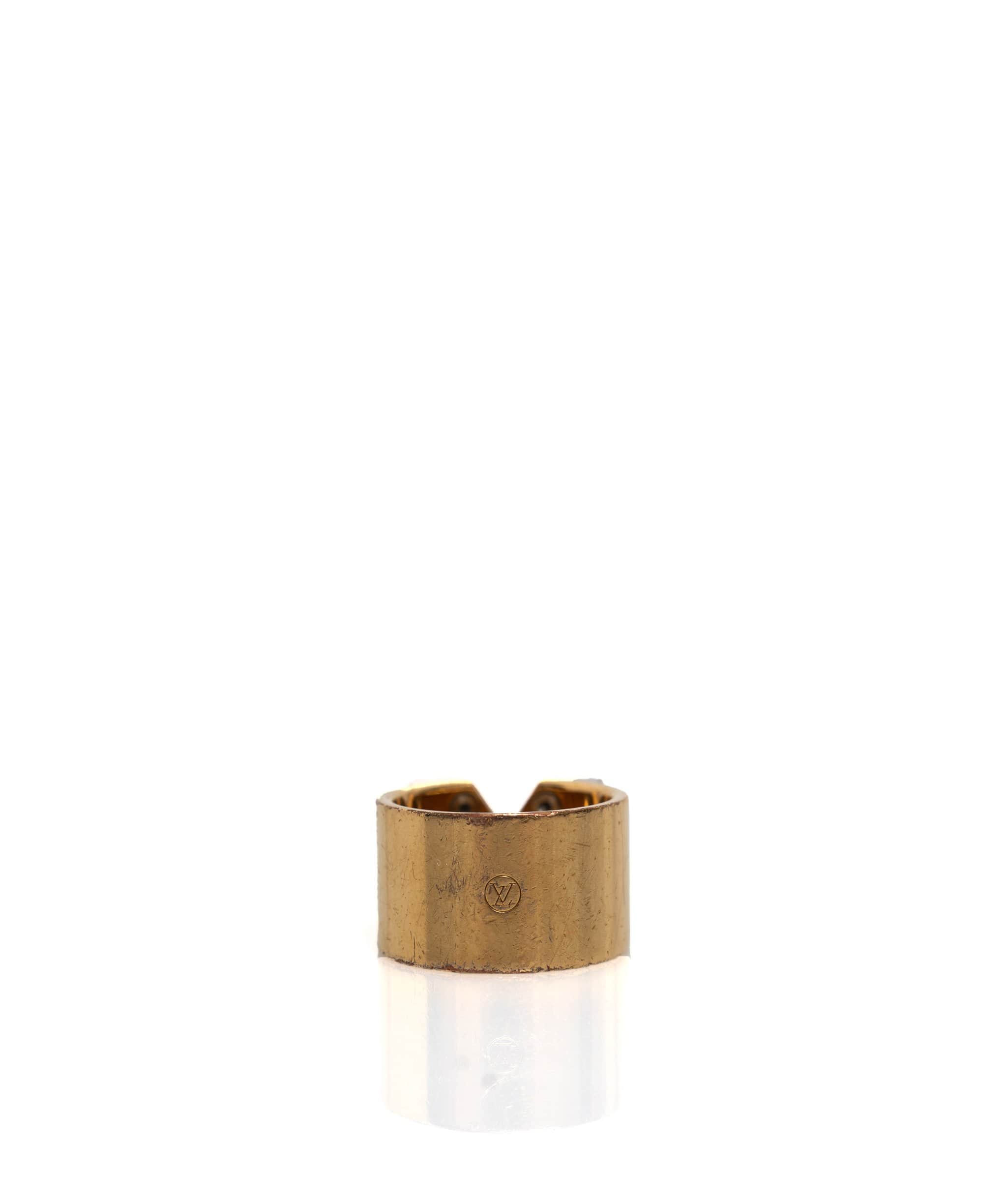 Louis Vuitton Louis Vuitton Yellow Gold Ring  AGL1073