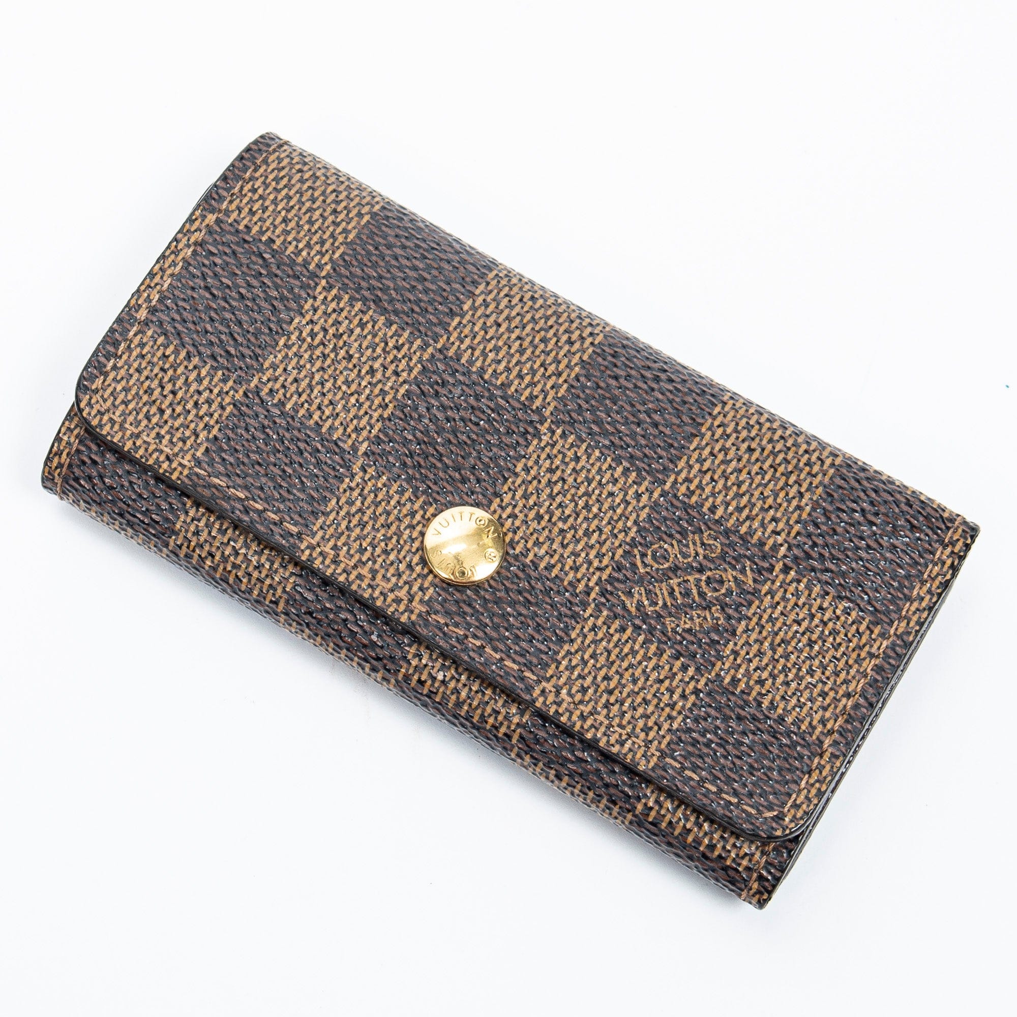 Louis Vuitton Louis Vuitton4 Key HolderBrownDamier EbeneAA - AWL2417