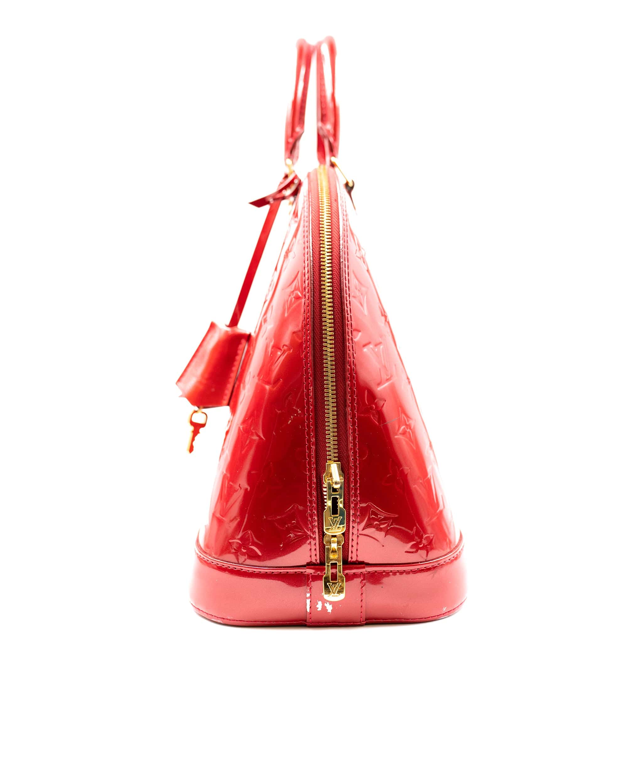 Louis Vuitton 68. LP X C Louis Vuitton Vernis Alma Red RJL1373