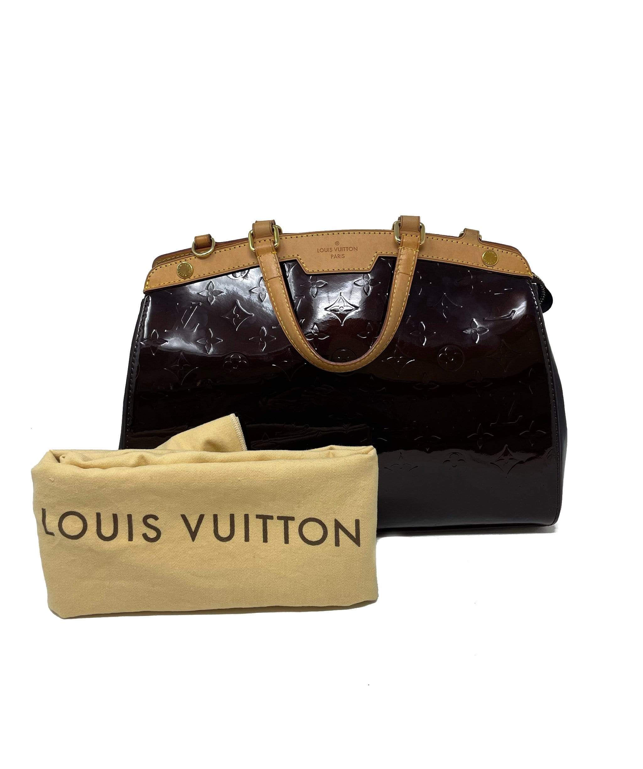 Louis Vuitton Louis Vuitton Amarente Monogram Vernis Brea MM Bag - ADL1342