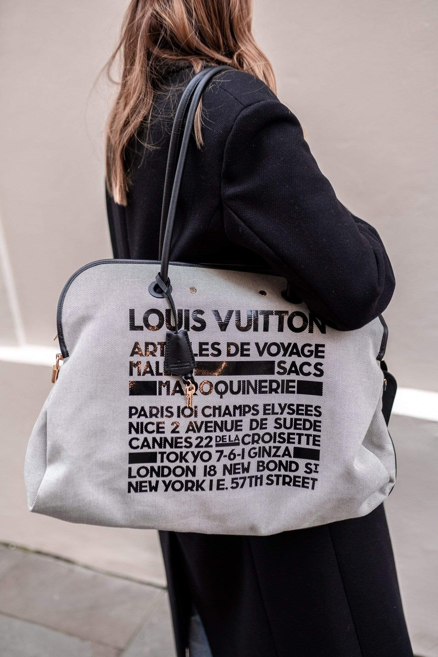 Louis Vuitton Louis Vuitton Articles De Voyage Canvas Tote Bag - AGL1438