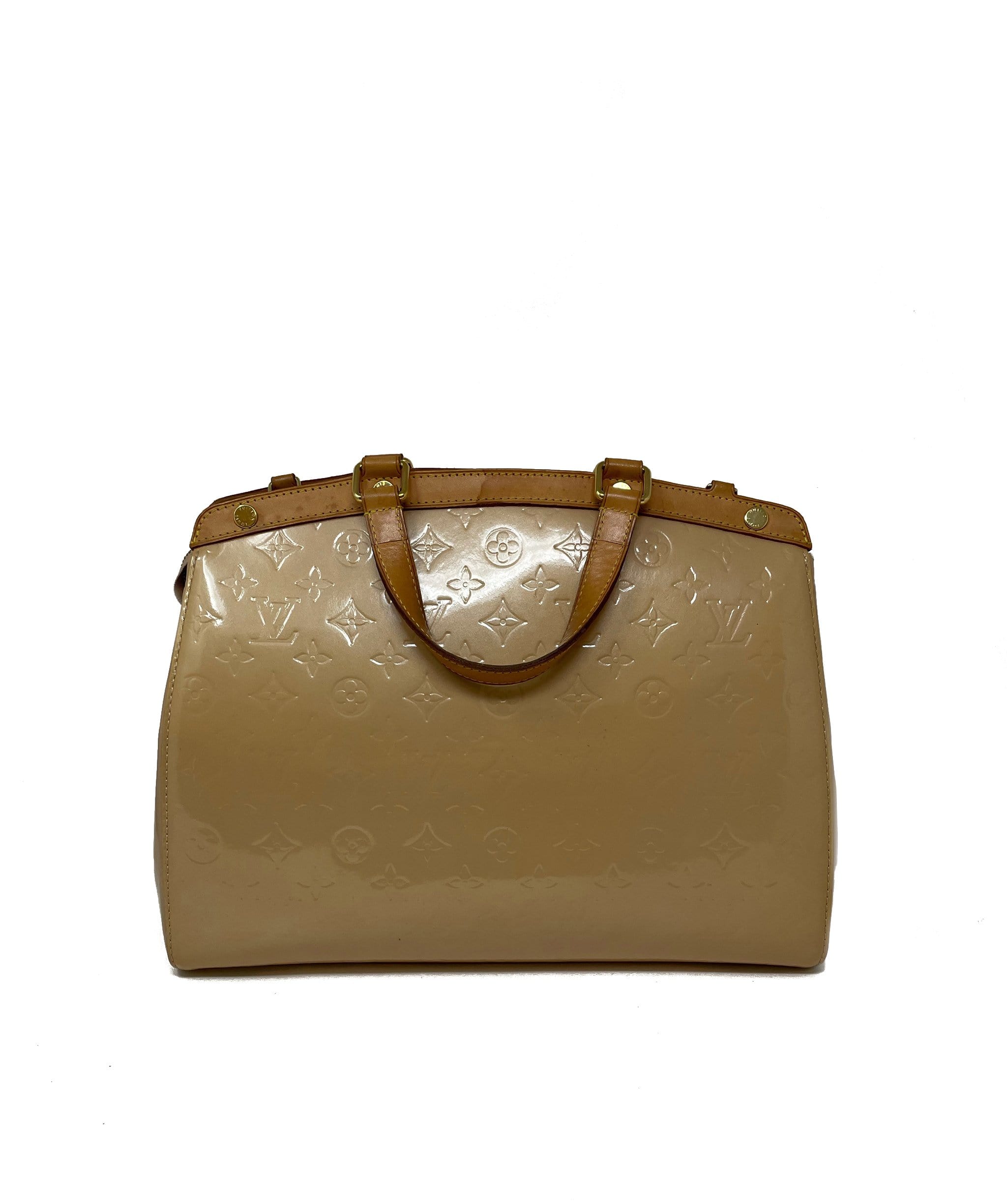 Louis Vuitton Louis Vuitton Beige Monogram Vernis Brea GM Bag - ADL1343