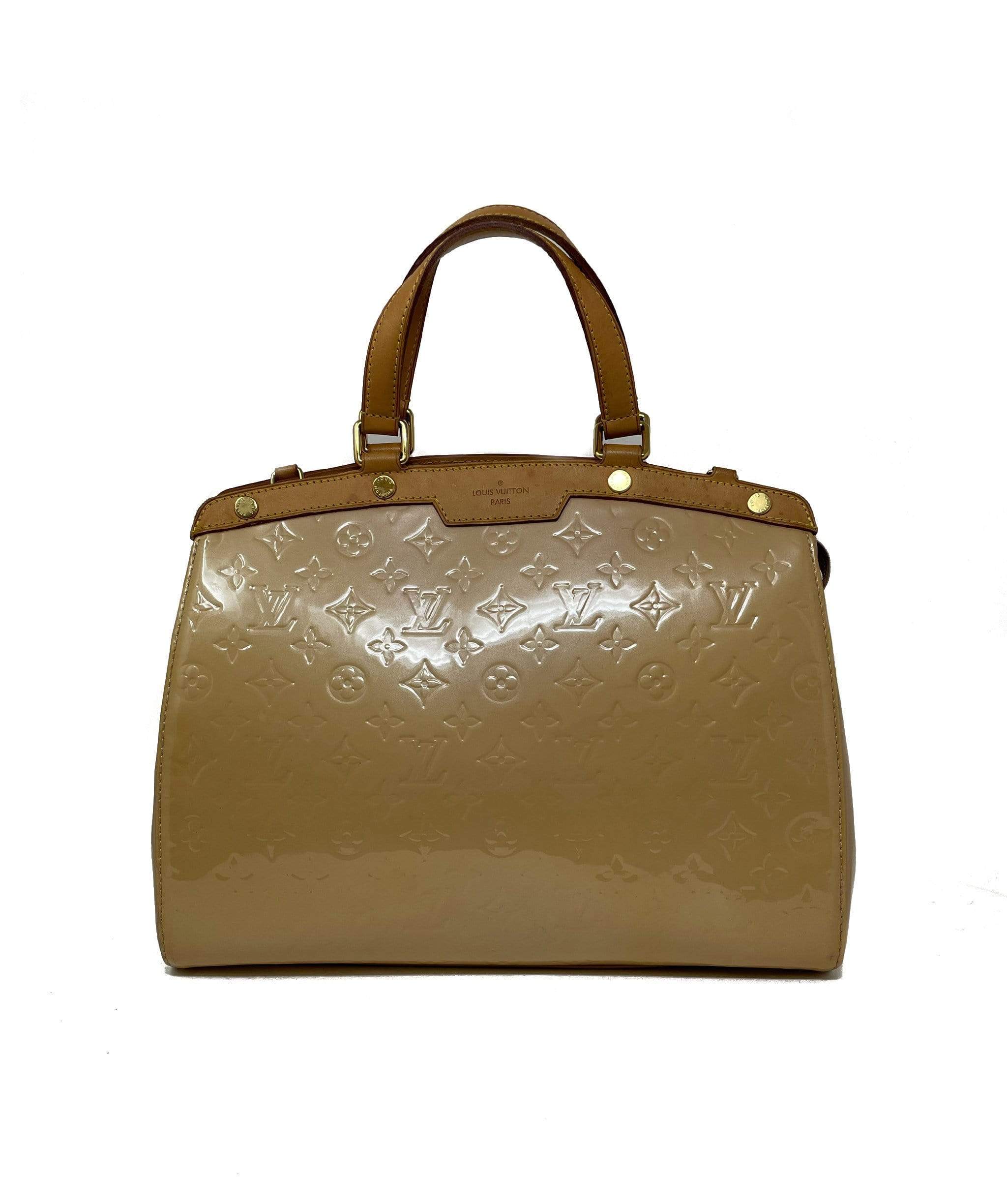 Louis Vuitton Louis Vuitton Beige Monogram Vernis Brea GM Bag - ADL1343