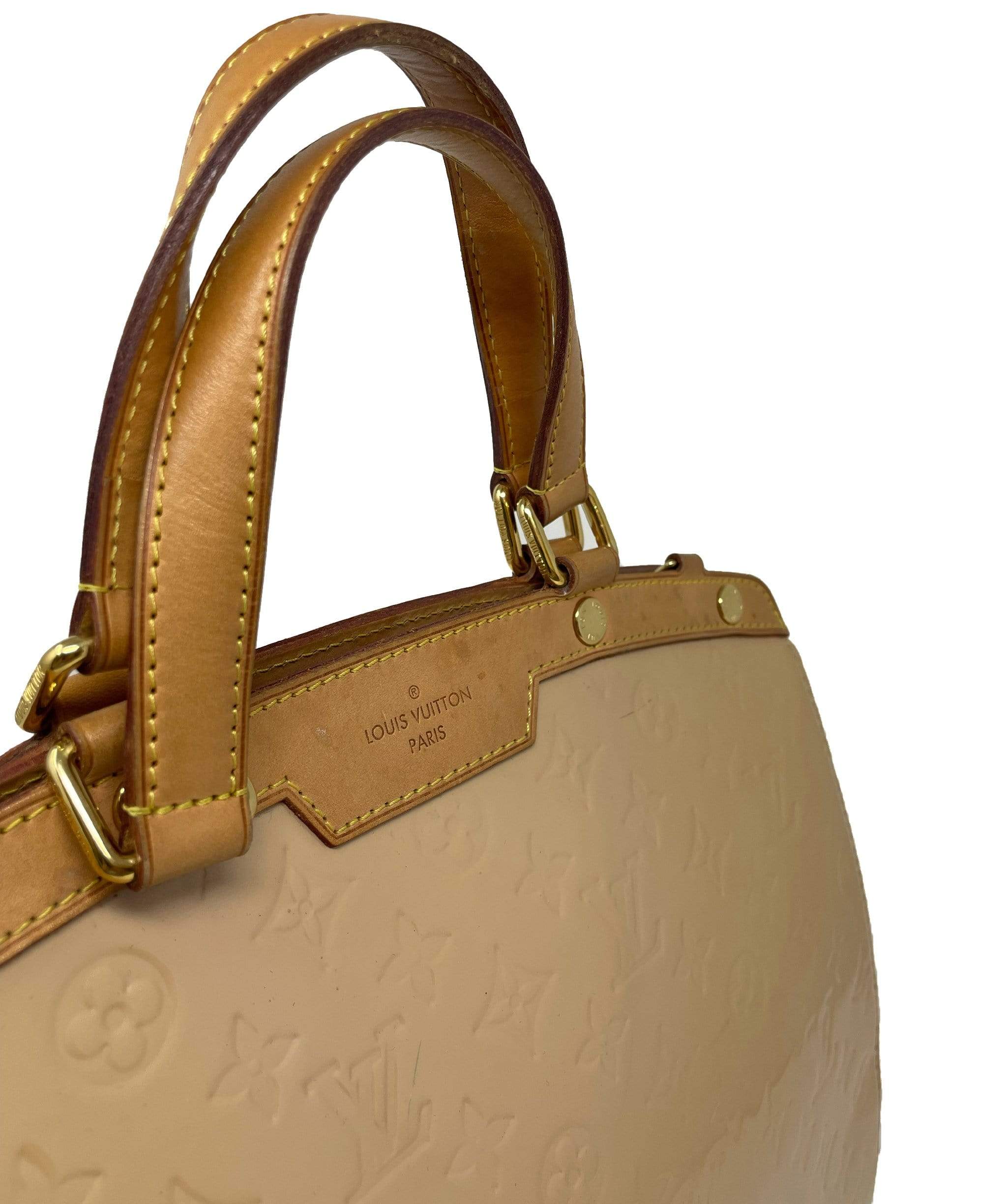 Louis Vuitton Louis Vuitton Beige Monogram Vernis Brea GM Bag - ADL1343