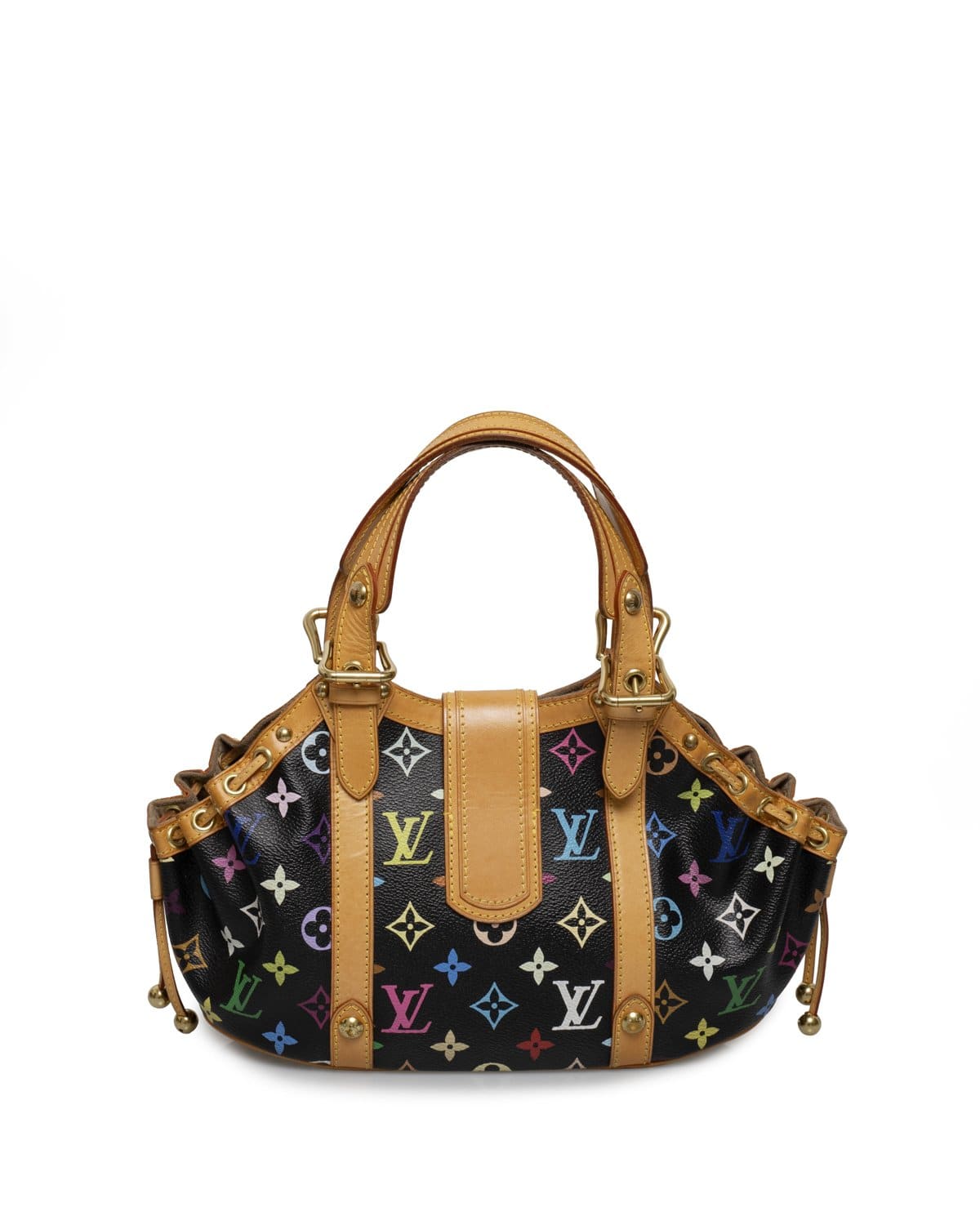 Louis Vuitton Louis Vuitton Black Murakami Turismo Shoulder Bag - AGL1422