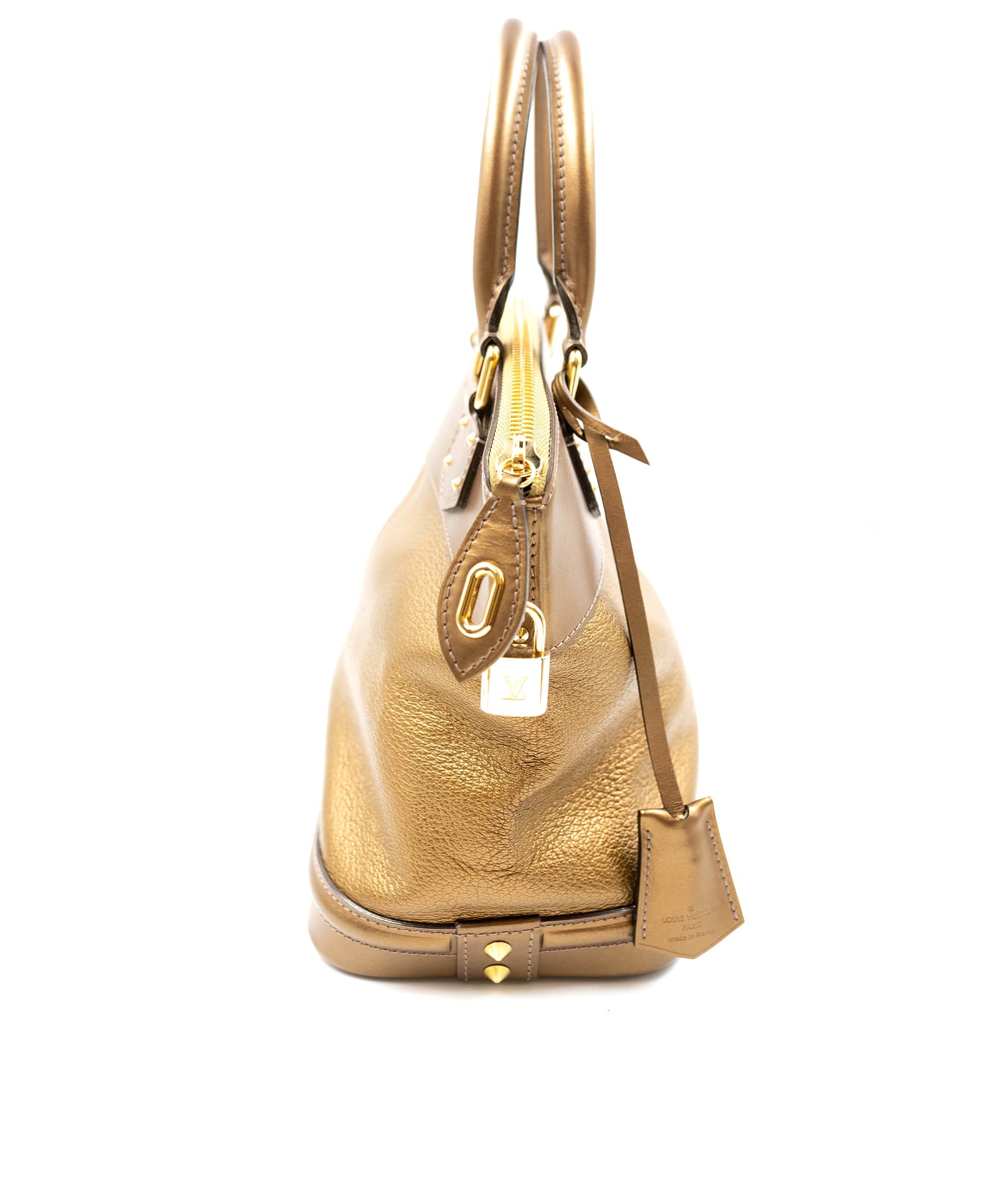 Louis Vuitton Louis Vuitton Bronze Suhali Lockit Bag - AWL2178