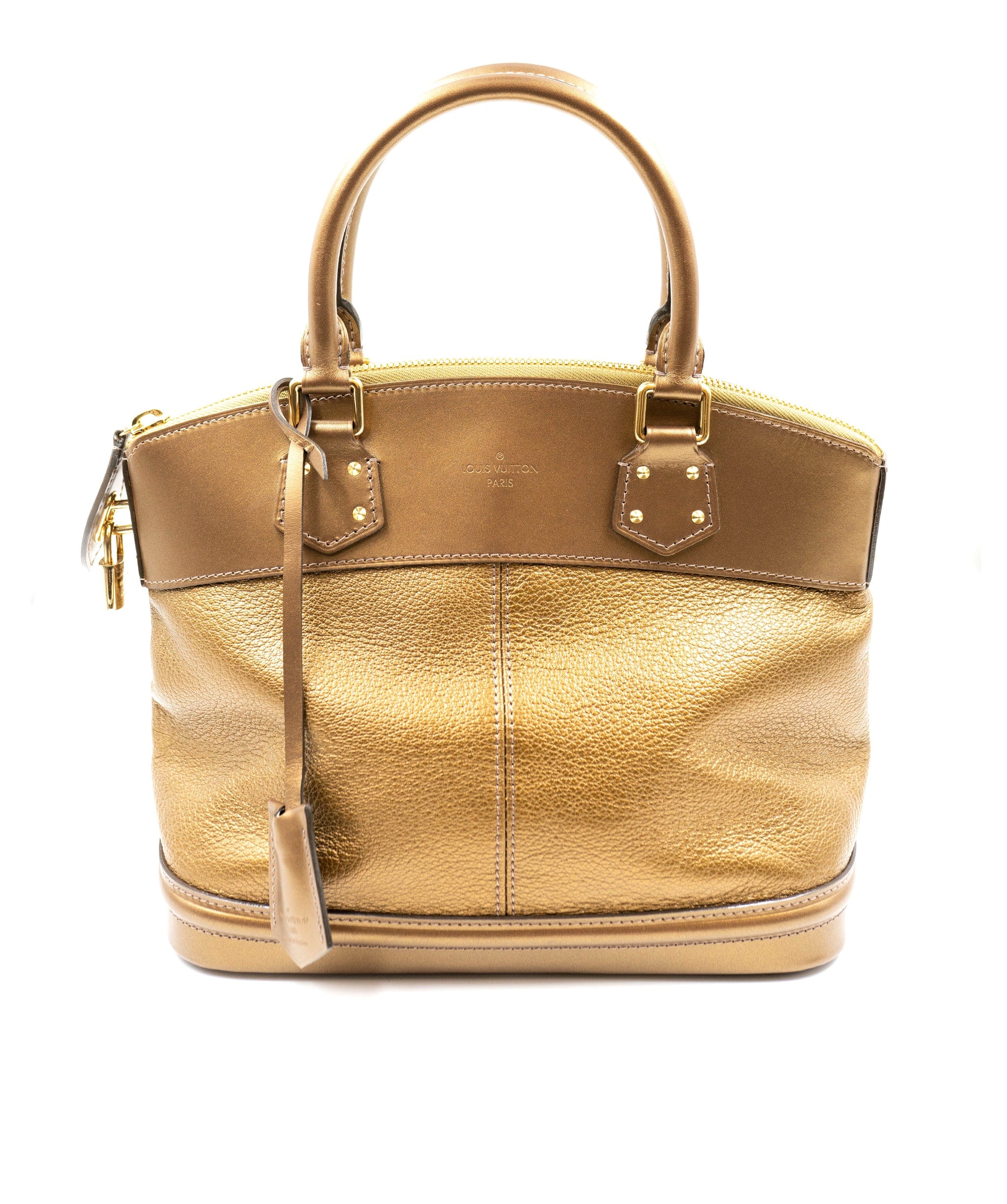 Louis Vuitton Louis Vuitton Bronze Suhali Lockit Bag - AWL2178