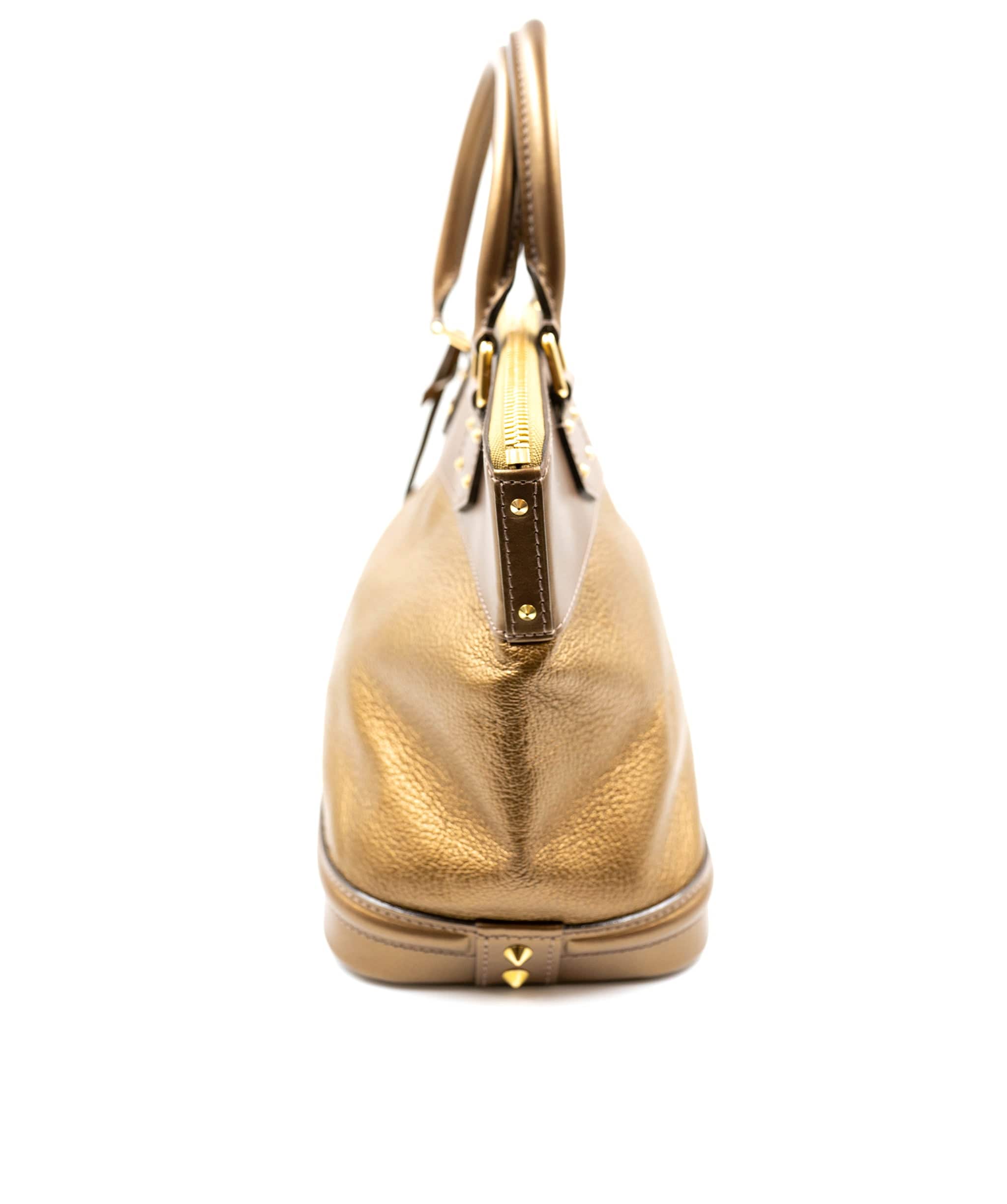 Louis Vuitton Louis Vuitton Bronze Suhali Lockit Bag - AWL2178