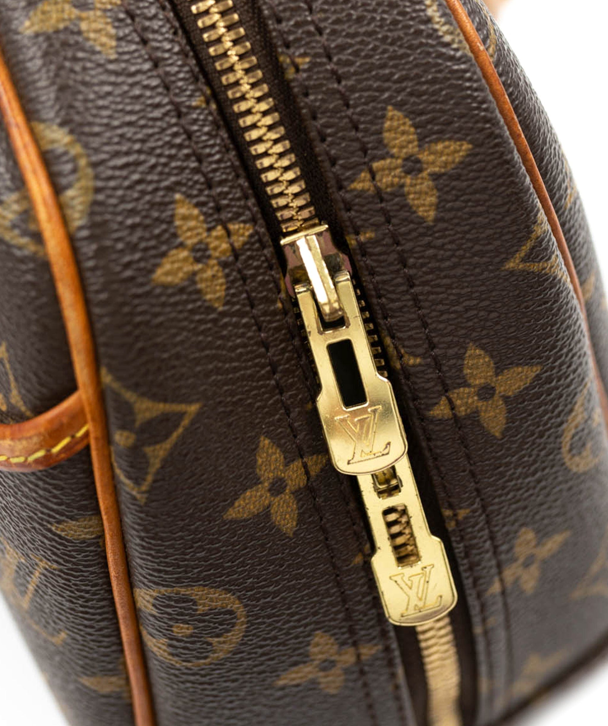 Louis Vuitton Louis Vuitton Brown Monogram Trouville Bag AGC1396