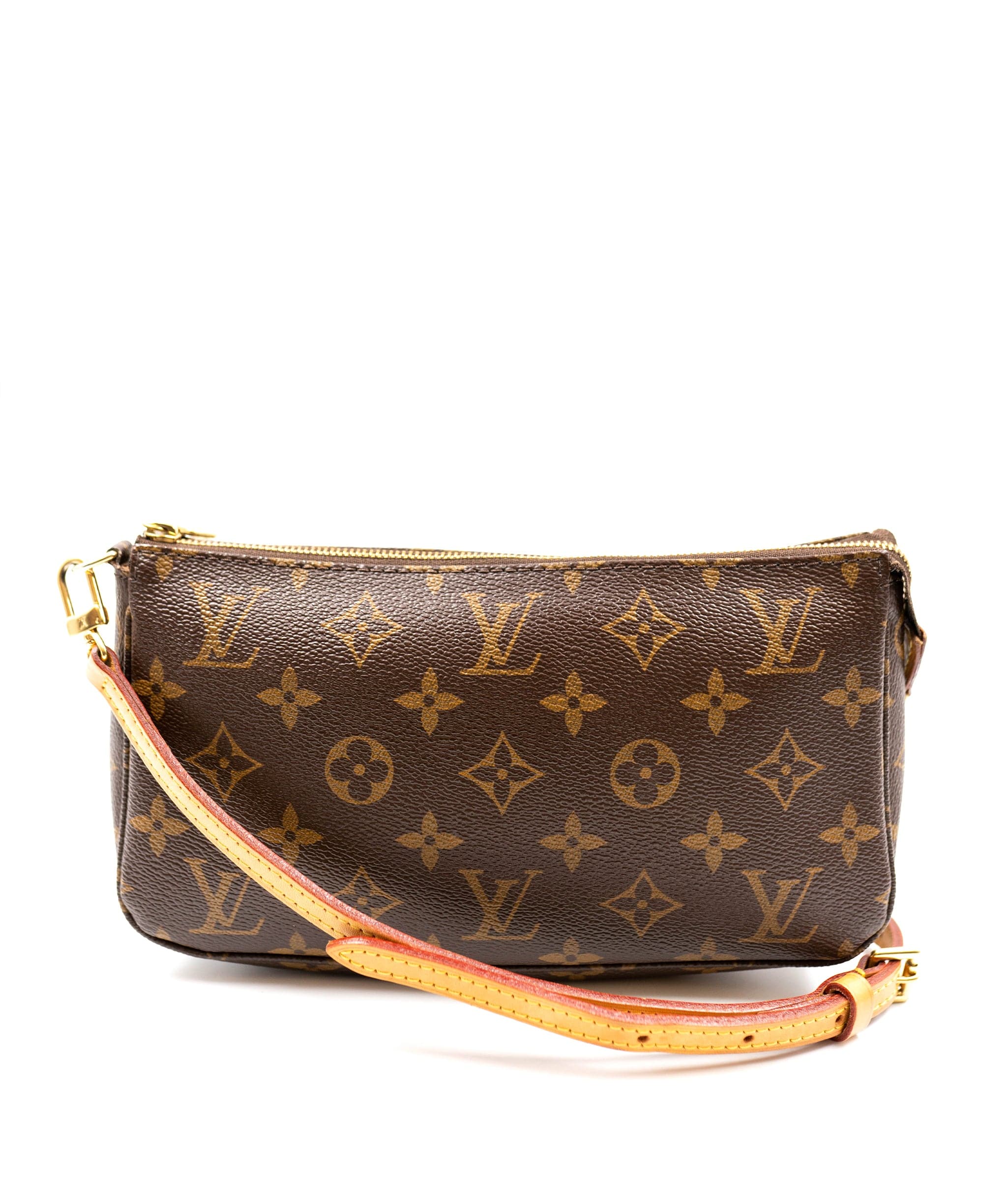 Louis Vuitton Louis Vuitton canvas monogramm pochette bag with long shoulder strap - AGL2120