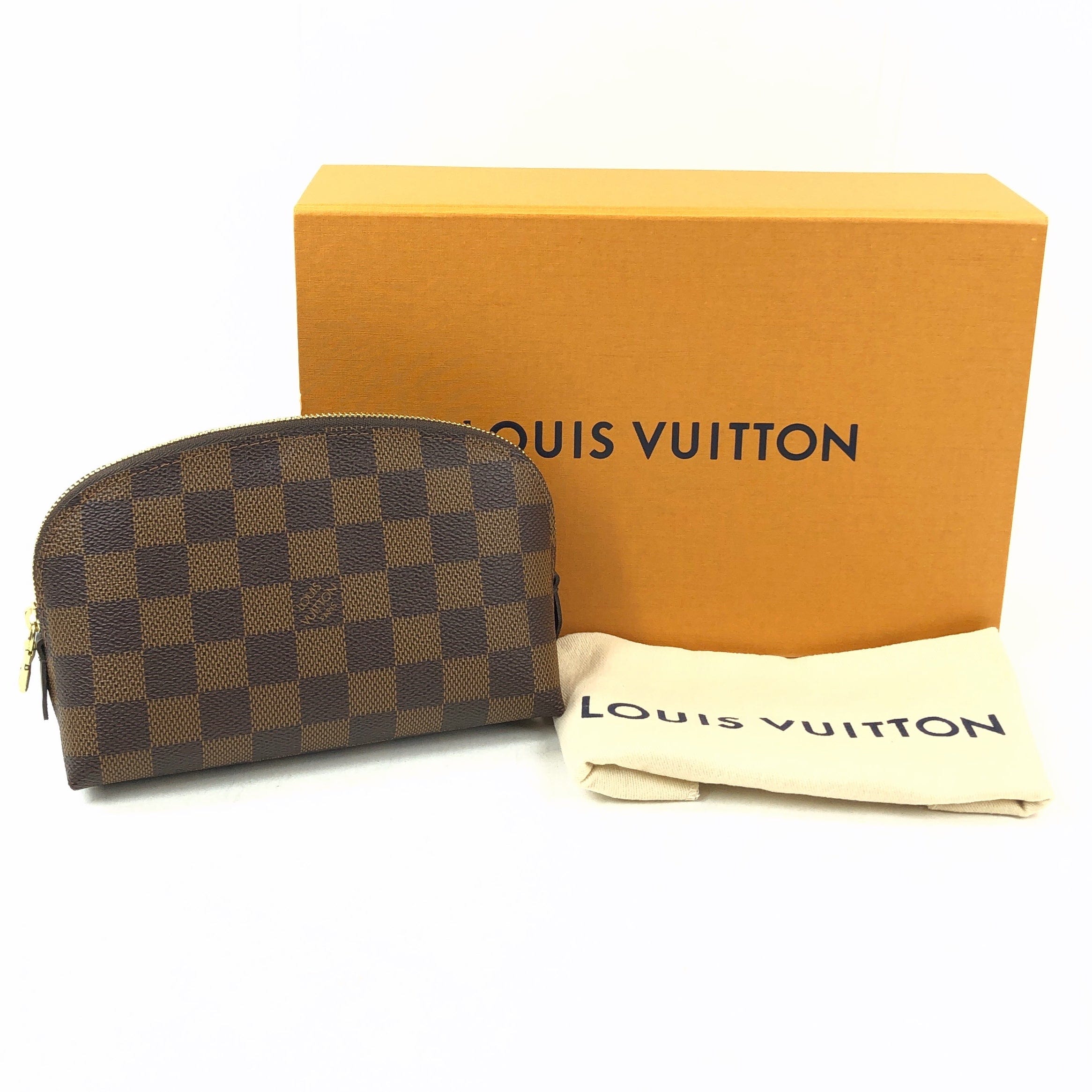 Louis Vuitton Louis Vuitton Cosmetic Makeup Pouch Damier Campus PXL1726