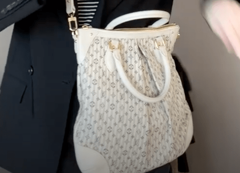 Louis Vuitton Louis Vuitton Creme tote Bag  - AGL2067