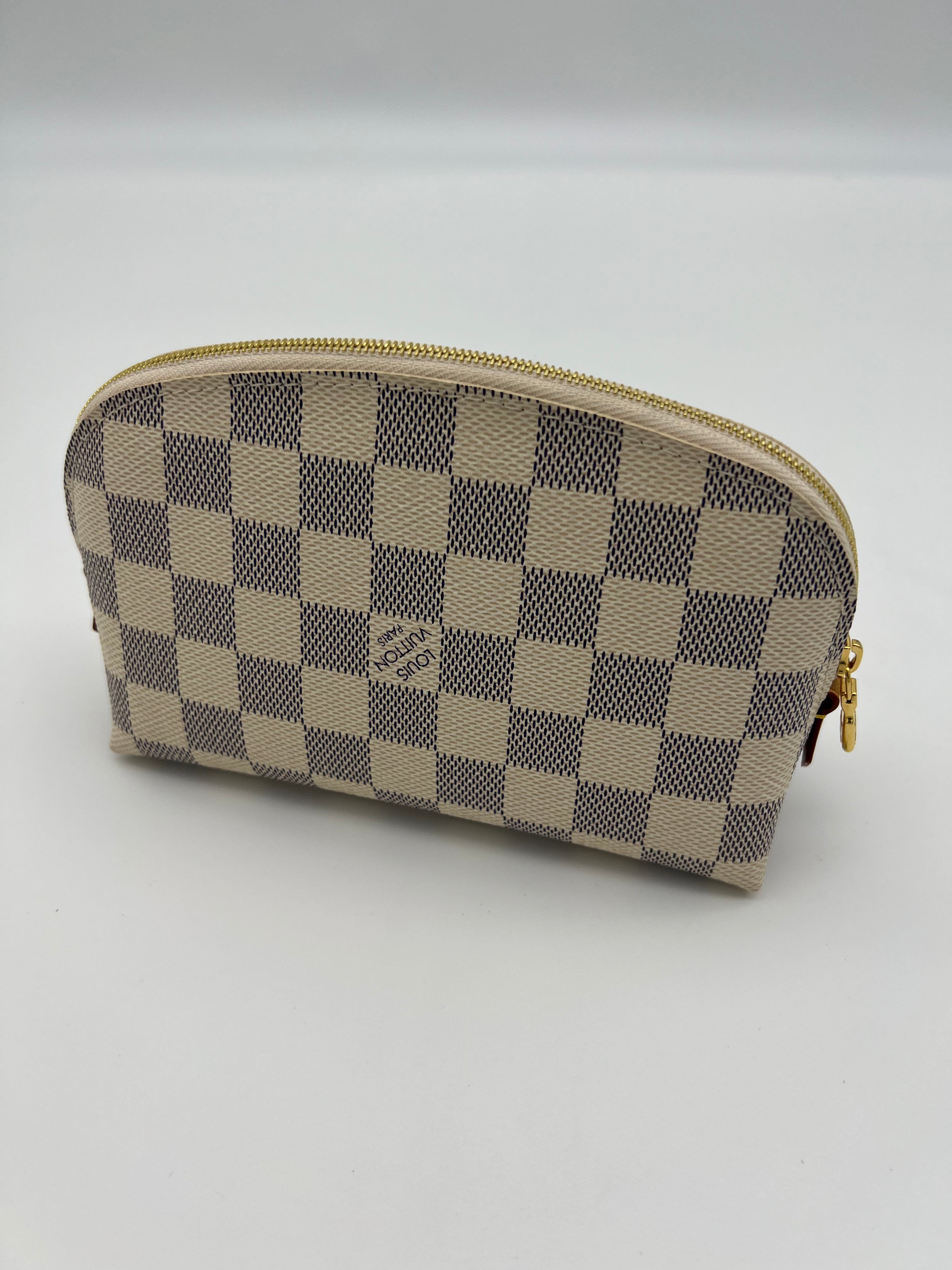 Louis Vuitton Louis Vuitton Damier Azur Cosmetic PM Pouch  UIC1041