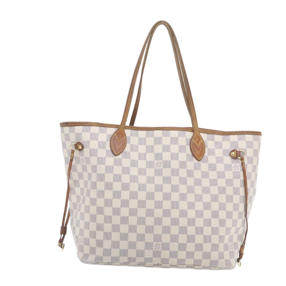 Louis Vuitton Louis Vuitton Damier Azur Neverfull MM