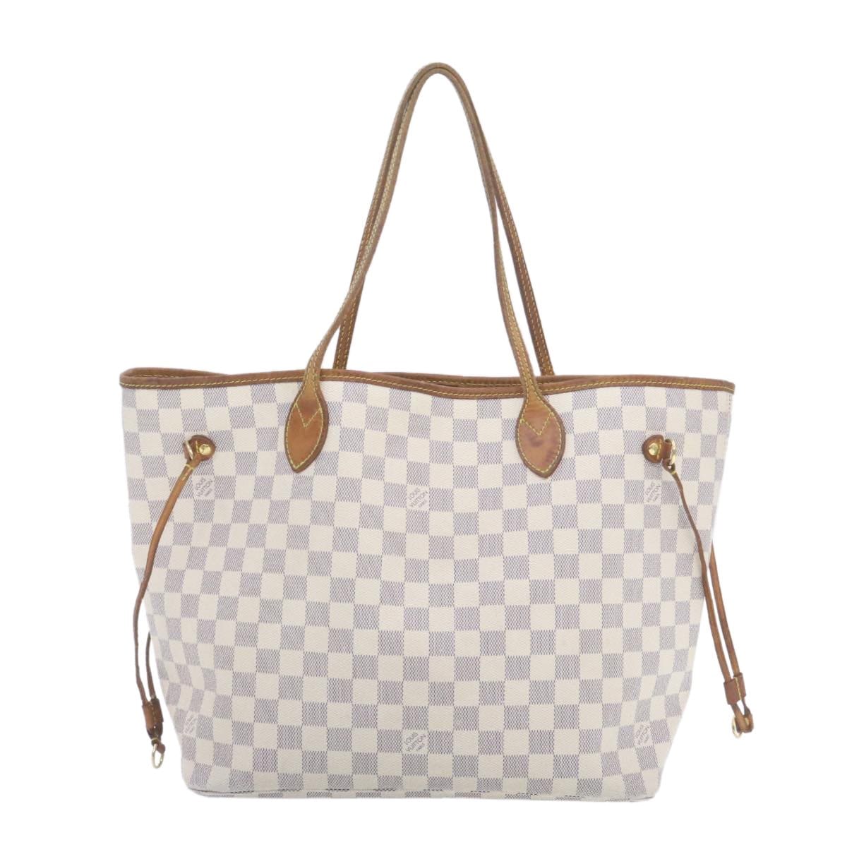 Louis Vuitton Louis Vuitton Damier Azur Neverfull MM