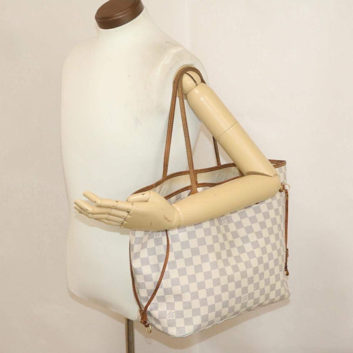 Louis Vuitton Louis Vuitton Damier Azur Neverfull MM