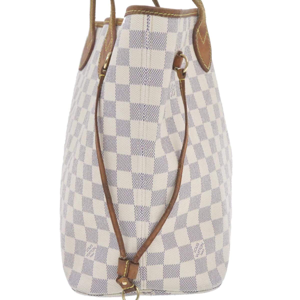 Louis Vuitton Louis Vuitton Damier Azur Neverfull MM