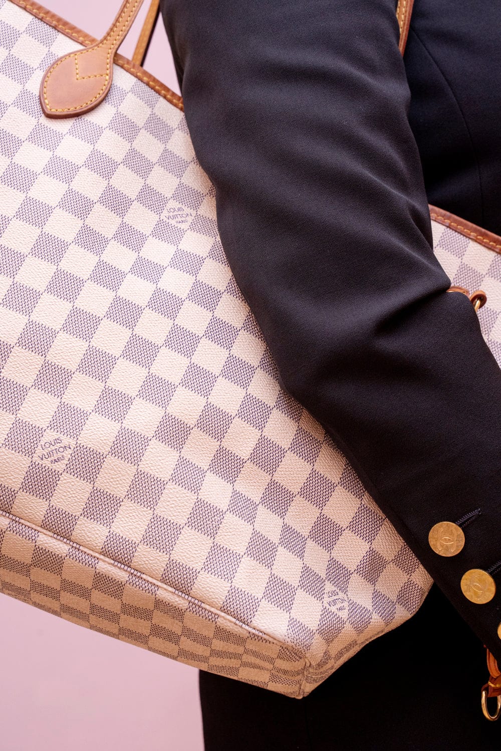 Louis Vuitton Louis Vuitton Damier Azur Neverfull MM - ARL1013