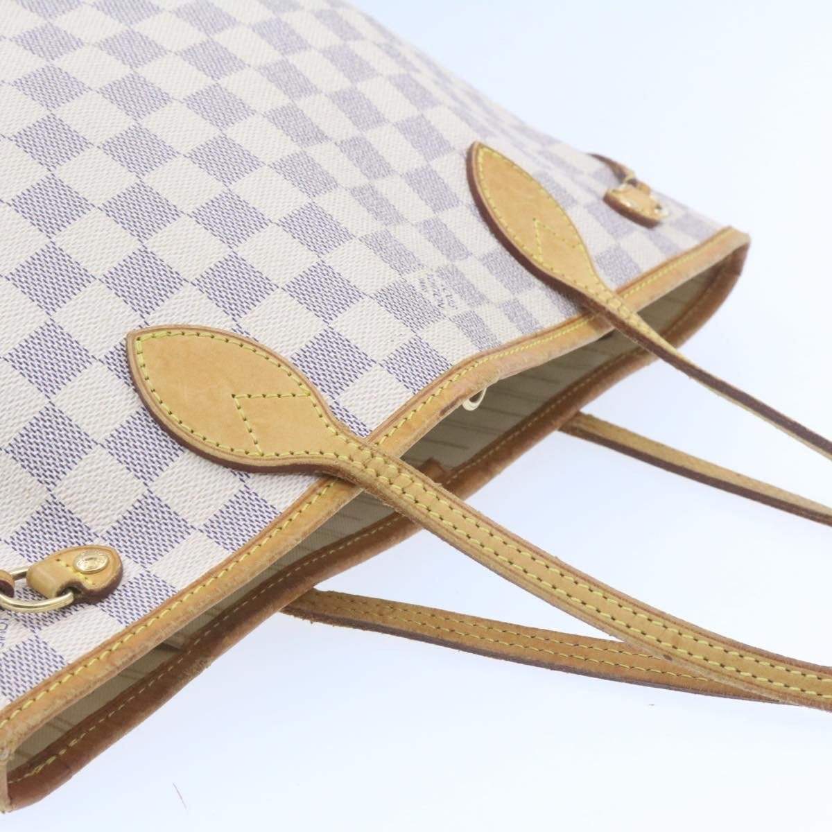 Louis Vuitton LOUIS VUITTON Damier Azur Neverfull PM Tote Bag VI1191