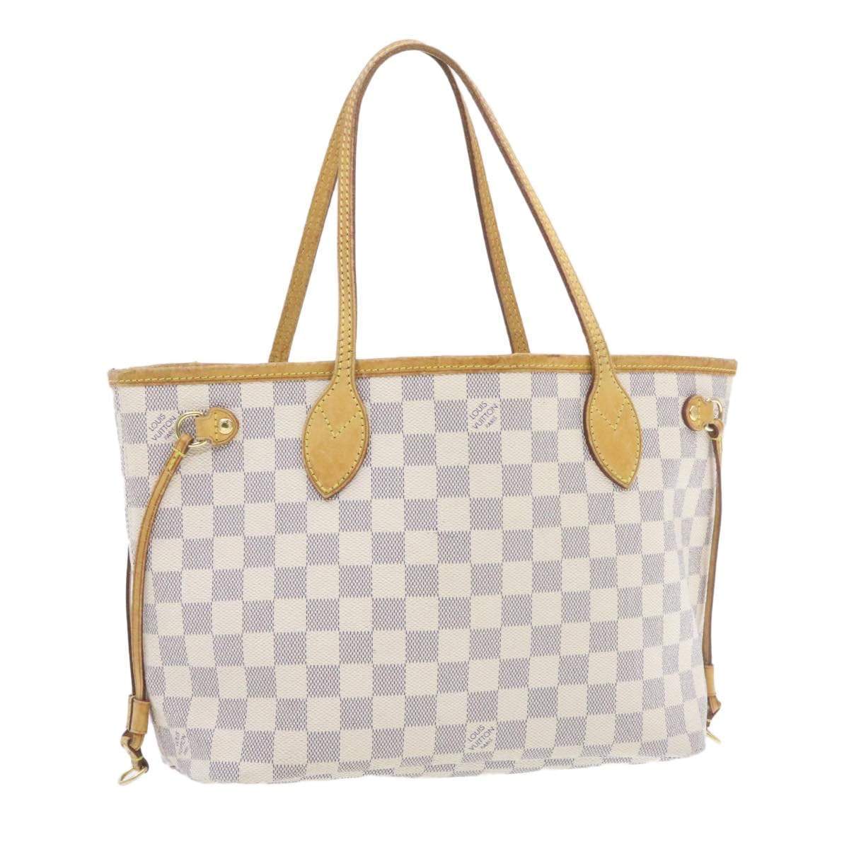 Louis Vuitton LOUIS VUITTON Damier Azur Neverfull PM Tote Bag VI1191