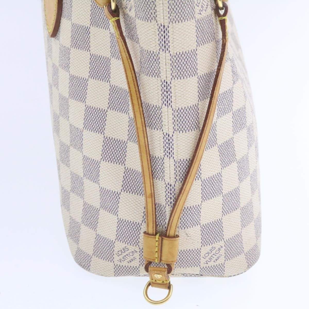 Louis Vuitton LOUIS VUITTON Damier Azur Neverfull PM Tote Bag VI1191