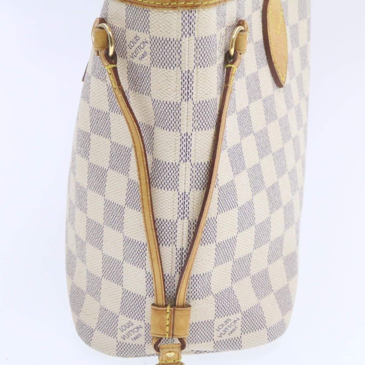 Louis Vuitton LOUIS VUITTON Damier Azur Neverfull PM Tote Bag VI1191