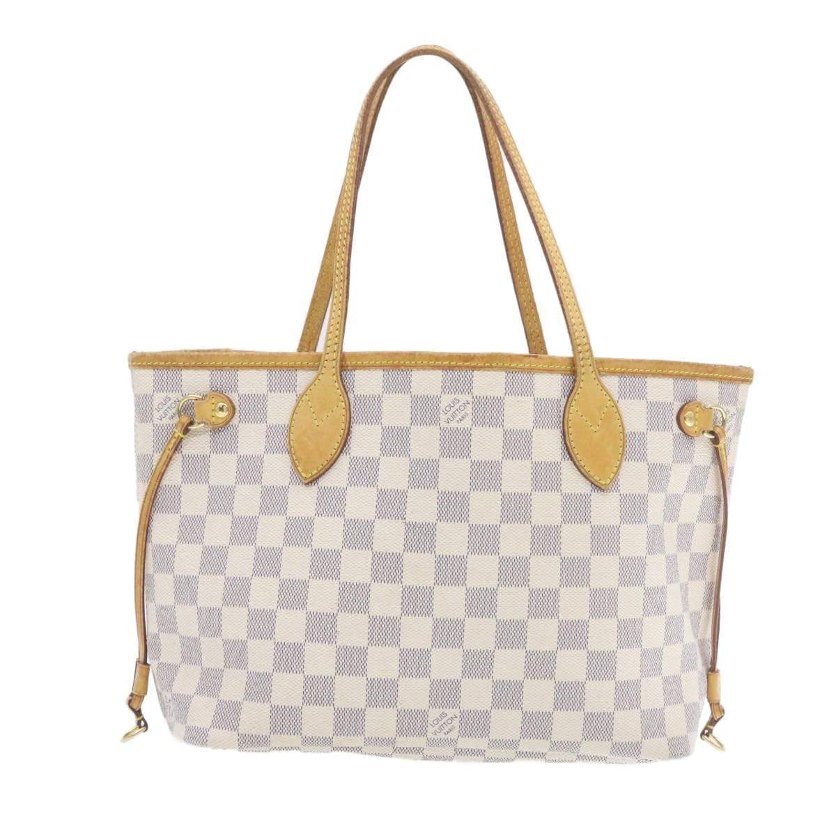 Louis Vuitton LOUIS VUITTON Damier Azur Neverfull PM Tote Bag VI1191