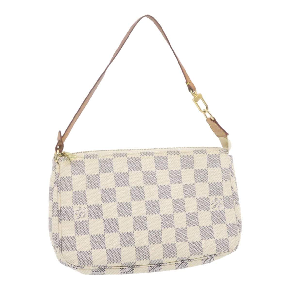 Louis Vuitton LOUIS VUITTON Damier Azur Pochette Accessoires Pouch CA0057