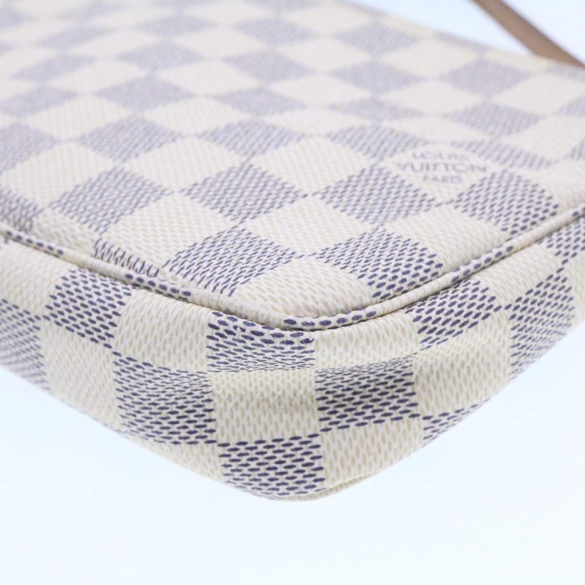 Louis Vuitton LOUIS VUITTON Damier Azur Pochette Accessoires Pouch CA0057