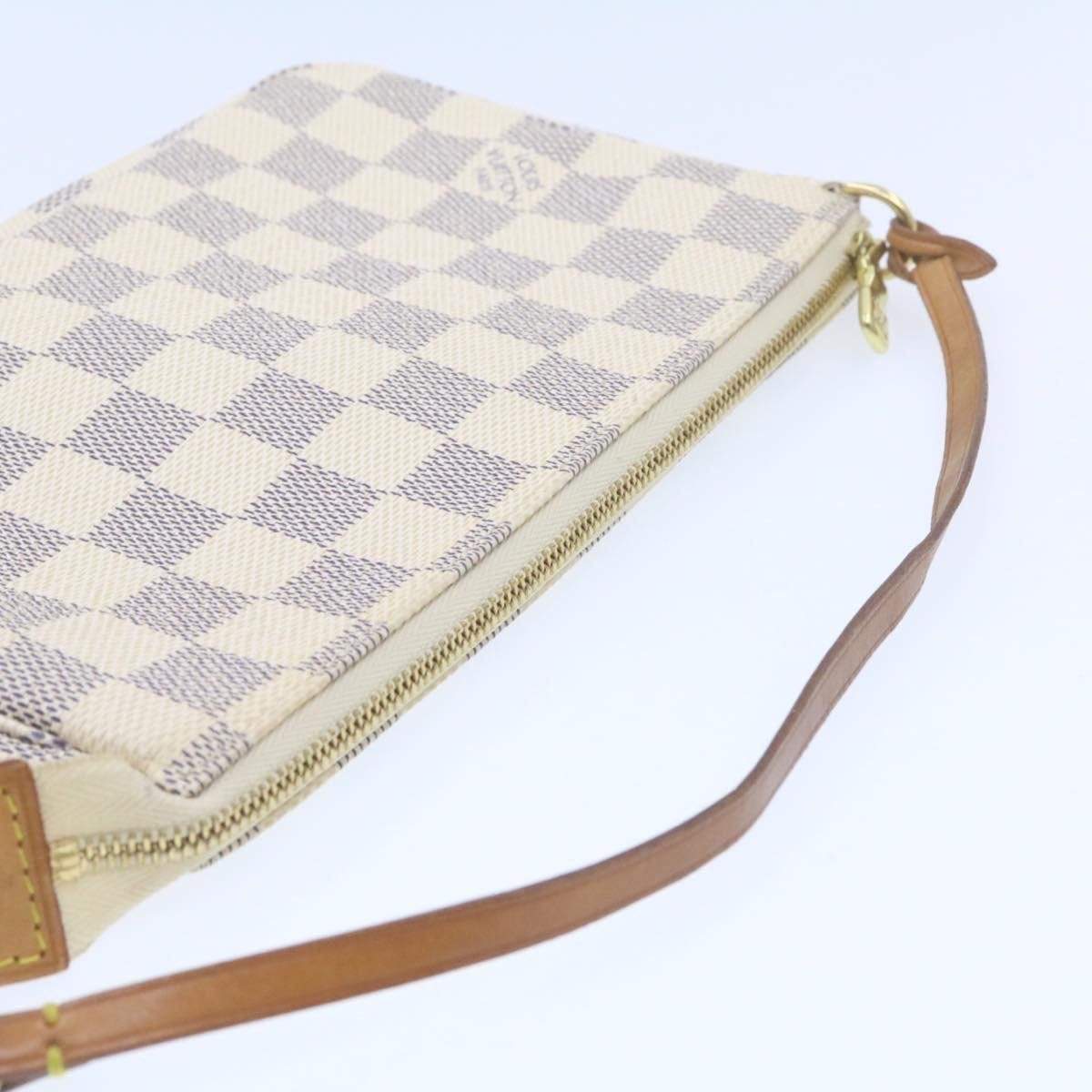 Louis Vuitton LOUIS VUITTON Damier Azur Pochette Accessoires Pouch CA0057