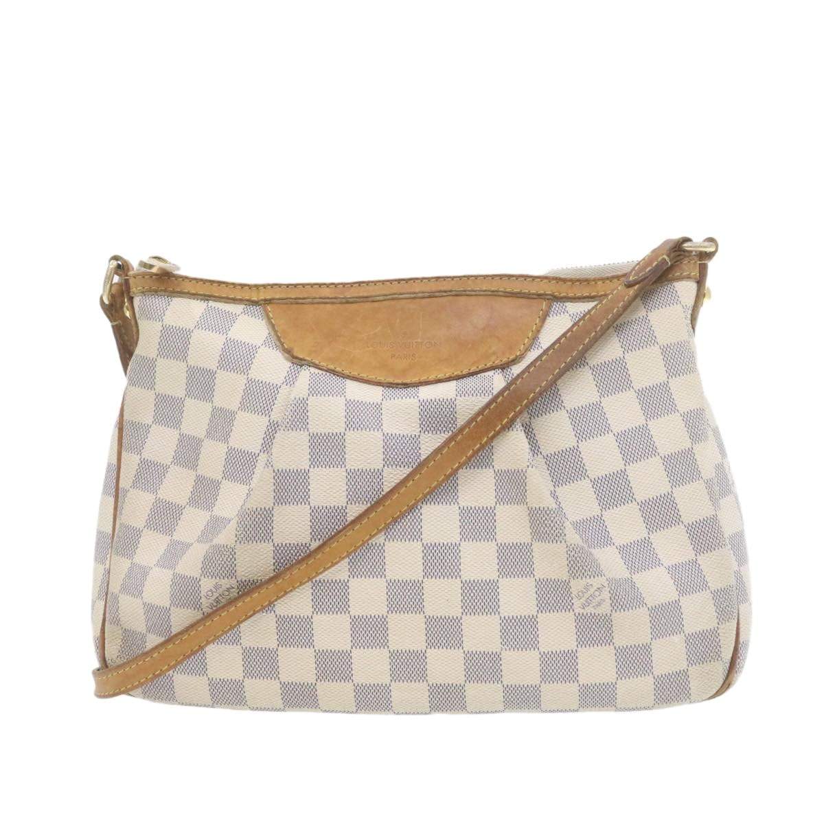 Louis Vuitton LOUIS VUITTON Damier Azur Siracusa PM Shoulder Bag N41113
 LV Auth gt800 MW2735