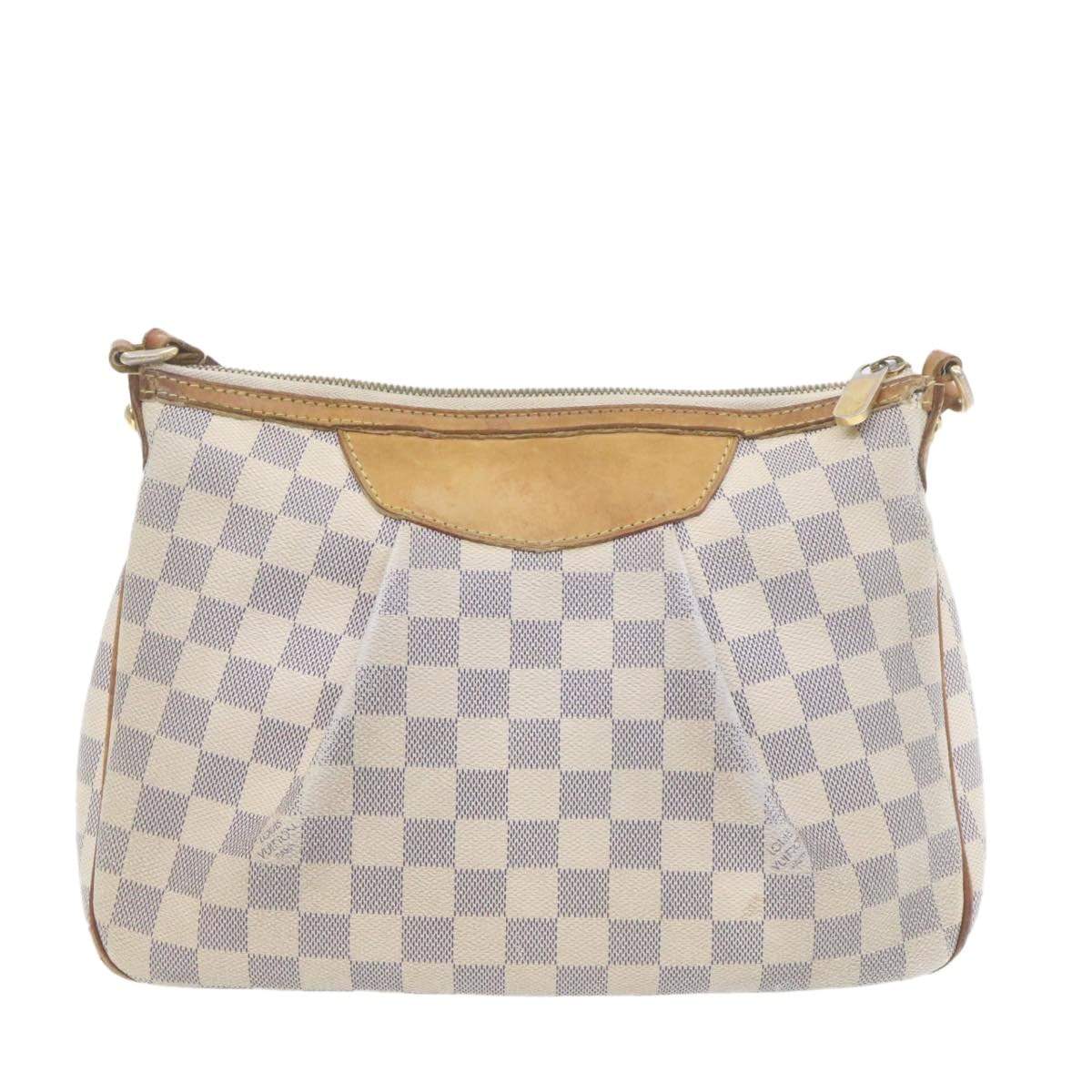 Louis Vuitton LOUIS VUITTON Damier Azur Siracusa PM Shoulder Bag N41113
 LV Auth gt800 MW2735