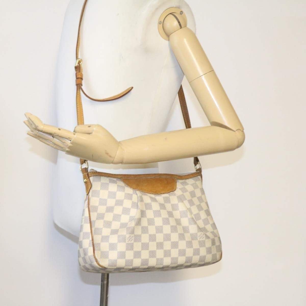 Louis Vuitton LOUIS VUITTON Damier Azur Siracusa PM Shoulder Bag N41113
 LV Auth gt800 MW2735