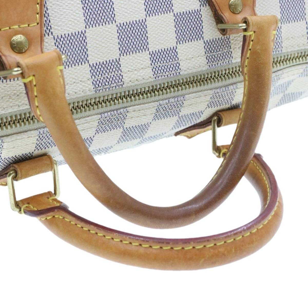 Louis Vuitton LOUIS VUITTON Damier Azur Speedy 30 Hand Bag LV DU2029