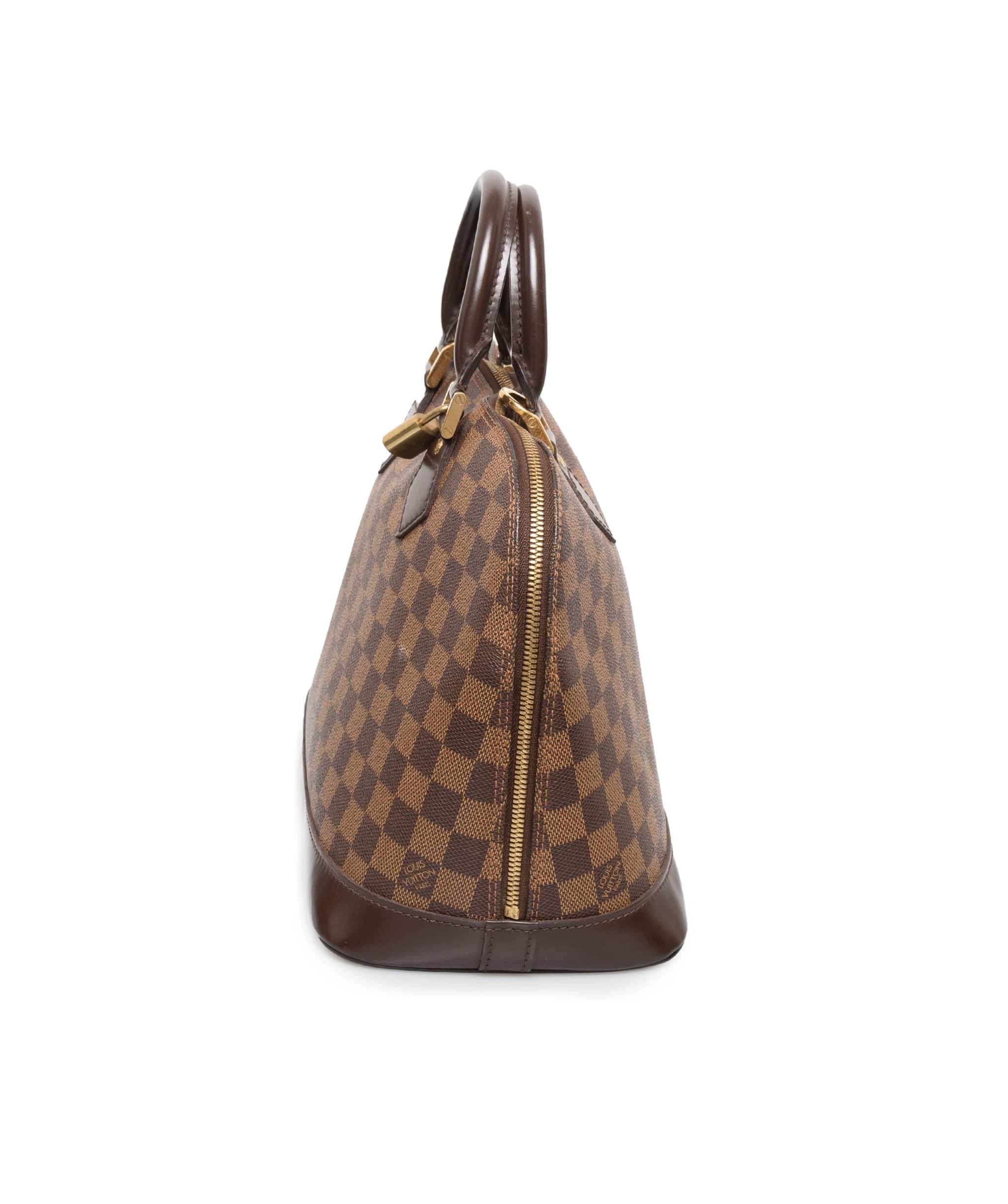 Louis Vuitton LOUIS VUITTON Damier Ebene Alma Hand Bag MM - AWL1647