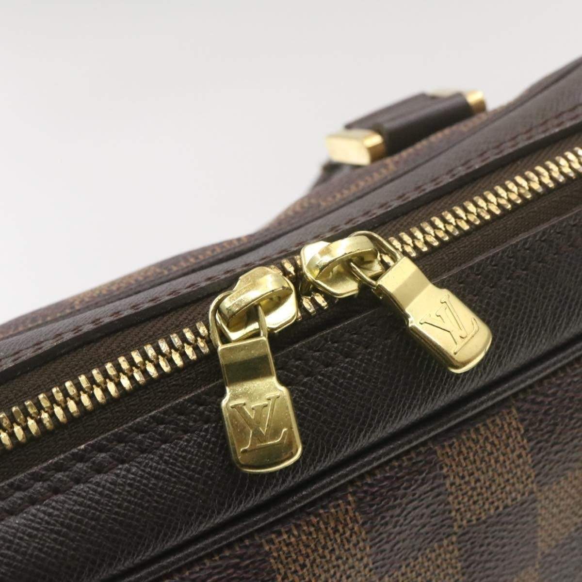 Louis Vuitton LOUIS VUITTON Damier Ebene Brera Hand Bag VI0978 MW1786