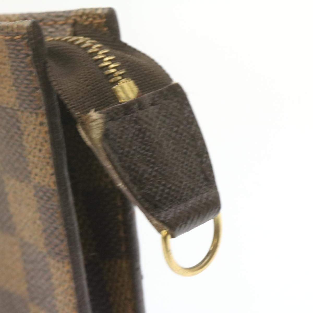 Louis Vuitton LOUIS VUITTON Damier Ebene Marais Pouch MW2203