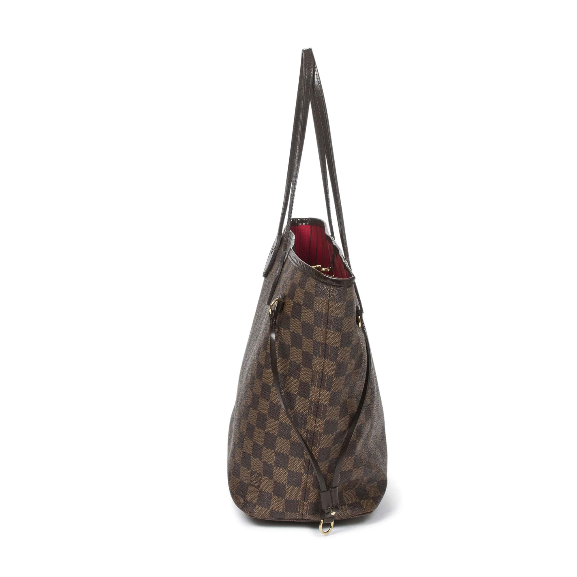 Louis Vuitton Louis Vuitton Damier Ebene Neverfull MM Shoulder Bag - AWC1653