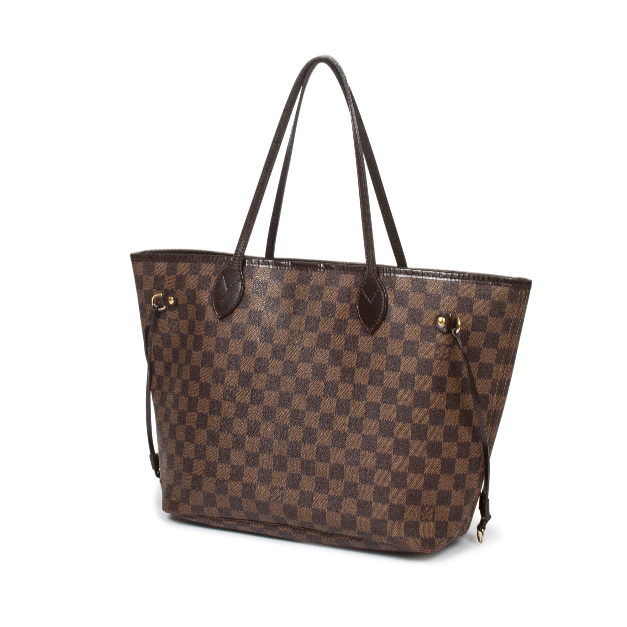 Louis Vuitton Louis Vuitton Damier Ebene Neverfull MM Shoulder Bag - AWC1653