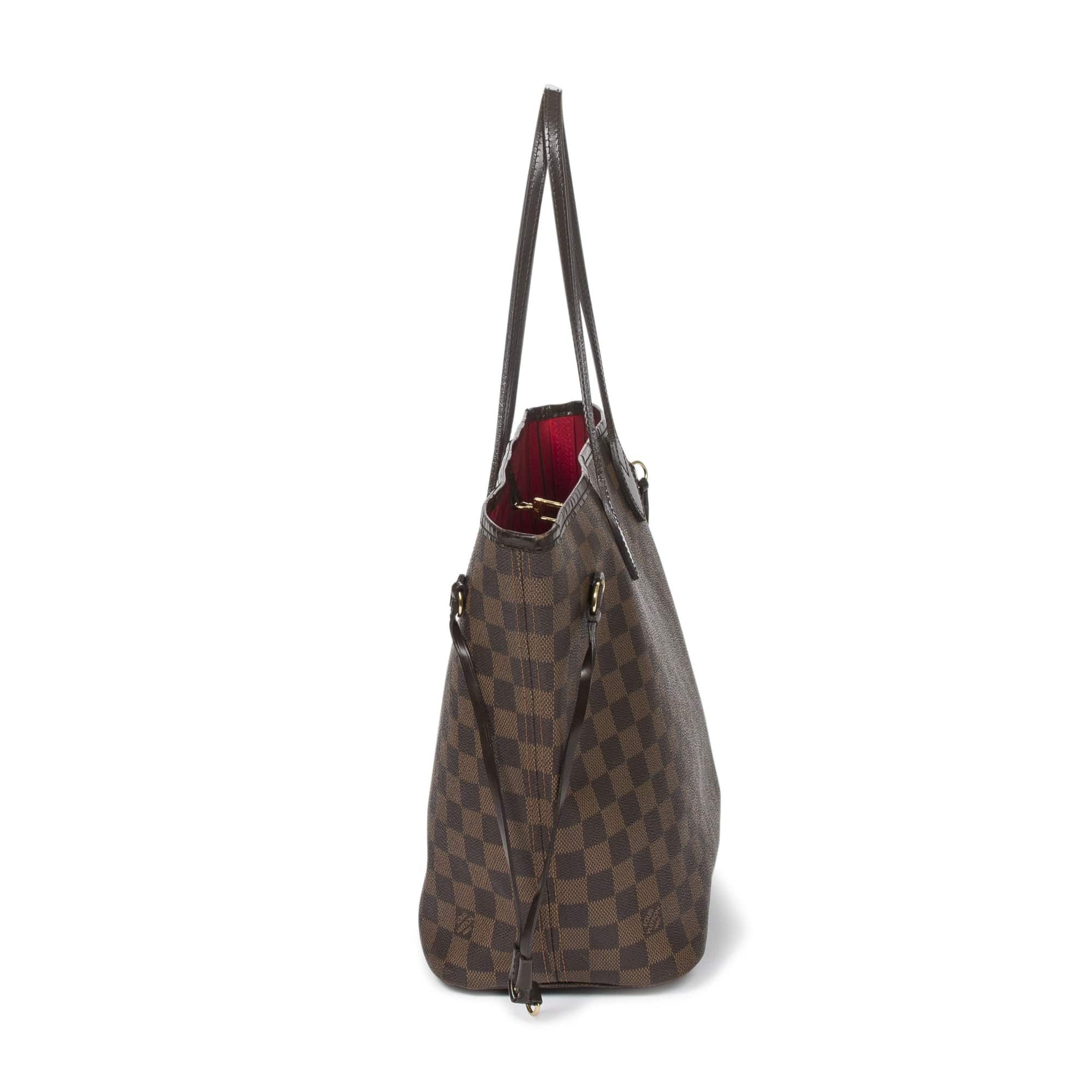 Louis Vuitton Louis Vuitton Damier Ebene Neverfull MM Shoulder Bag - AWC1653