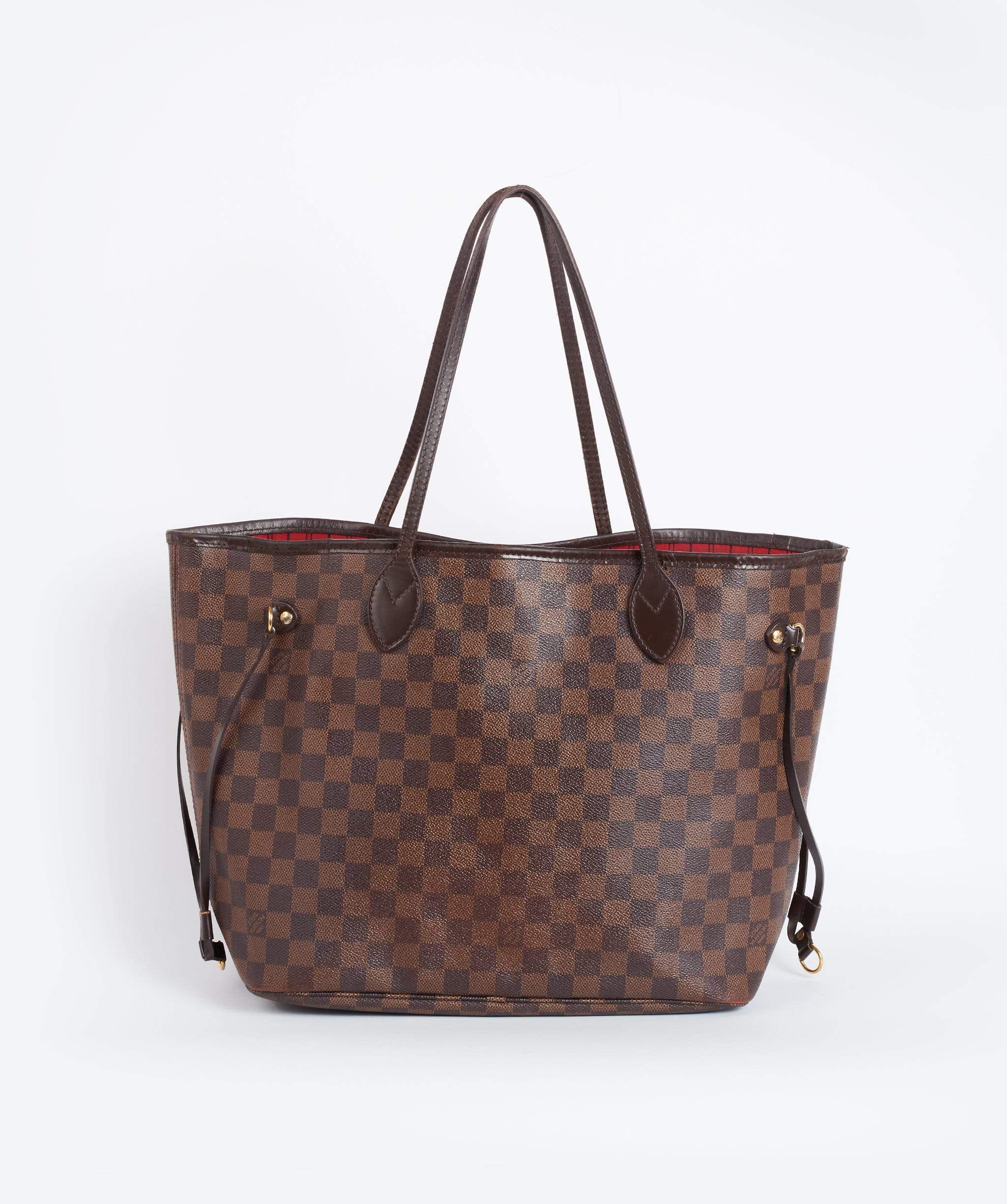 Louis Vuitton LOUIS VUITTON Damier Ebene Neverfull MM Tote Bag LV AR1151