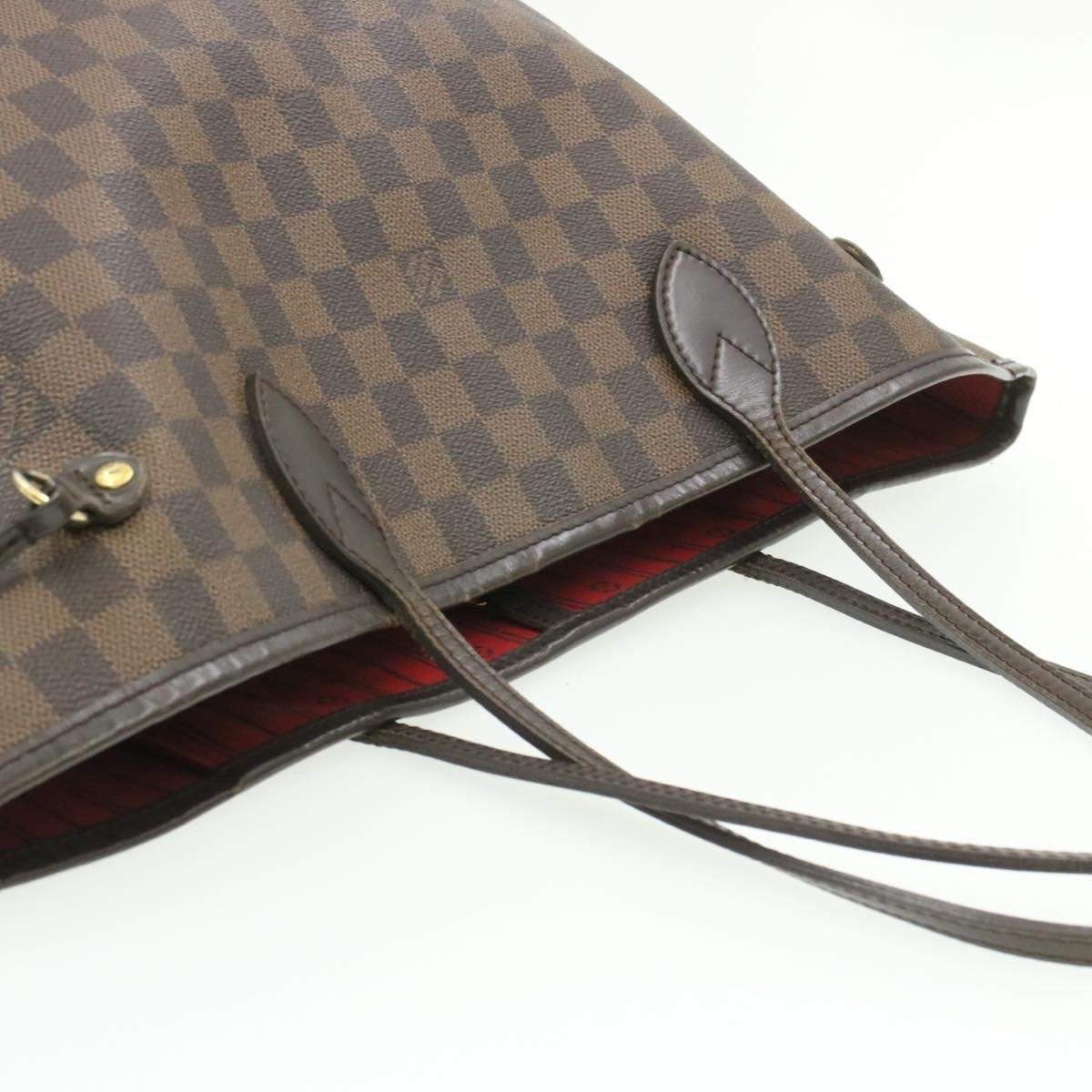 Louis Vuitton LOUIS VUITTON Damier Ebene Neverfull MM Tote Bag LV  CA3009