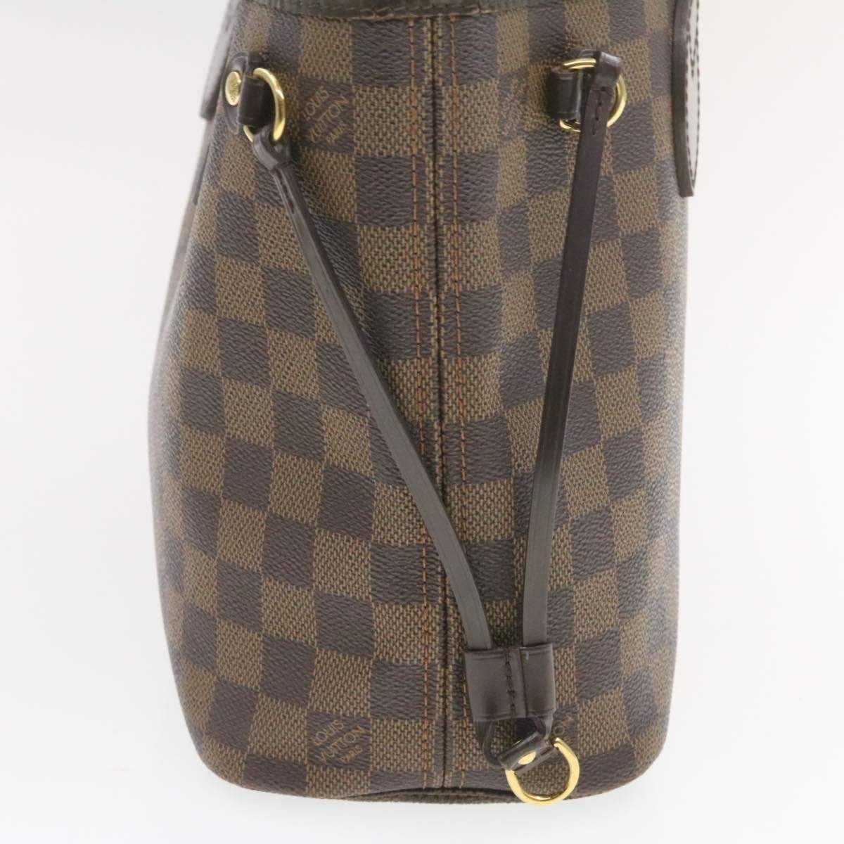 Louis Vuitton LOUIS VUITTON Damier Ebene Neverfull PM Tote Bag MB2131