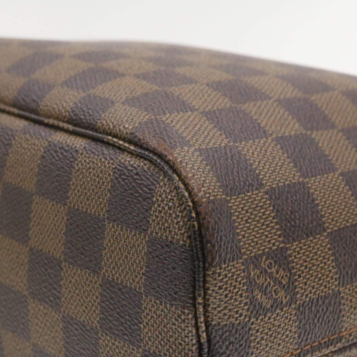 Louis Vuitton LOUIS VUITTON Damier Ebene Neverfull PM Tote Bag MB2131