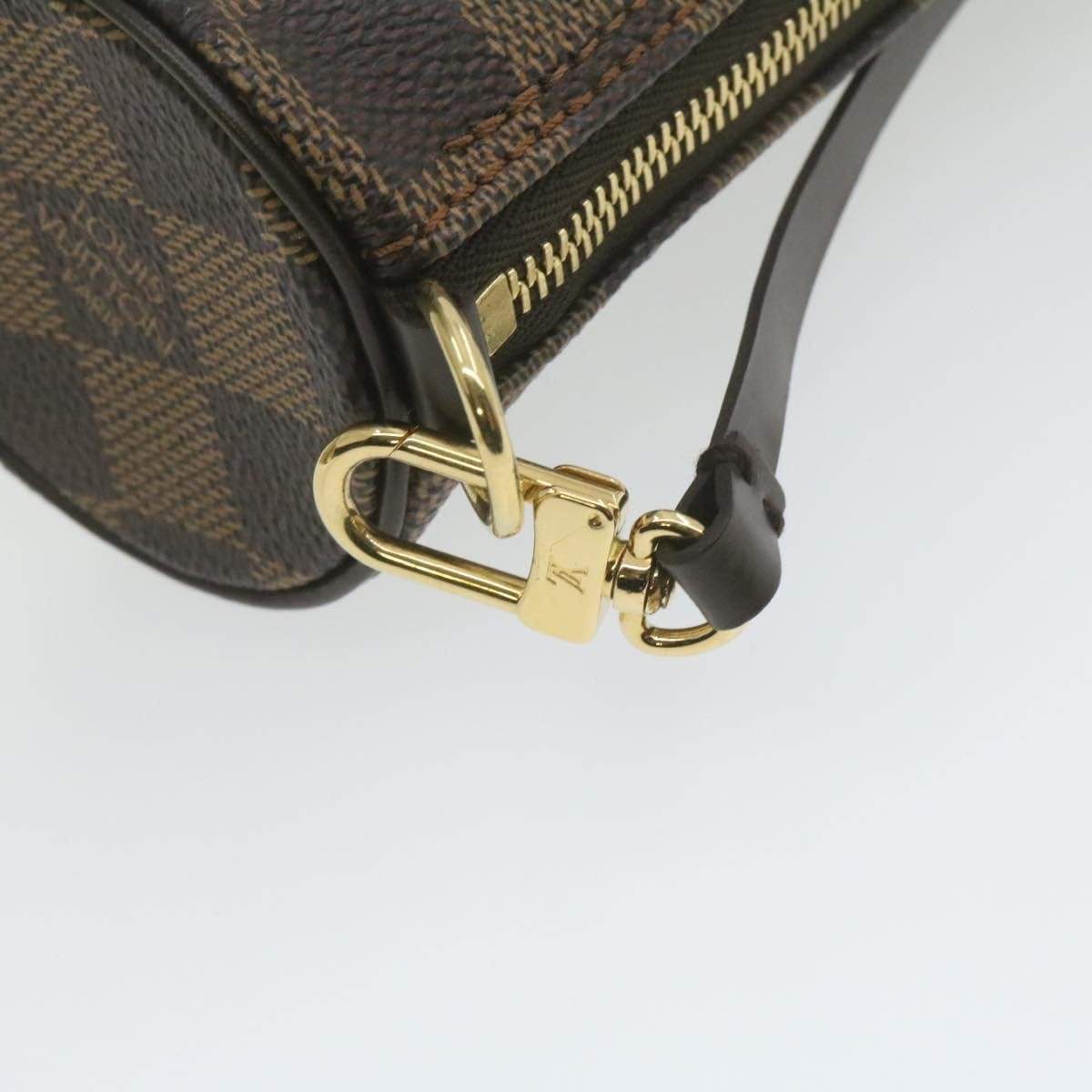 Louis Vuitton LOUIS VUITTON Damier Ebene Papillon Pouch