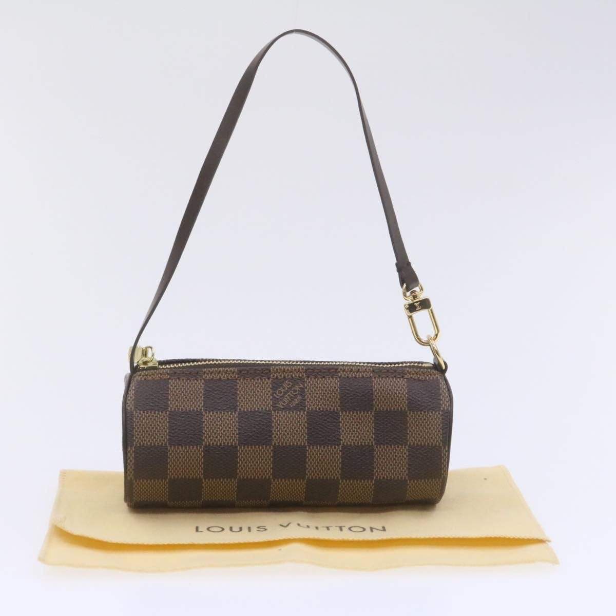 Louis Vuitton LOUIS VUITTON Damier Ebene Papillon Pouch