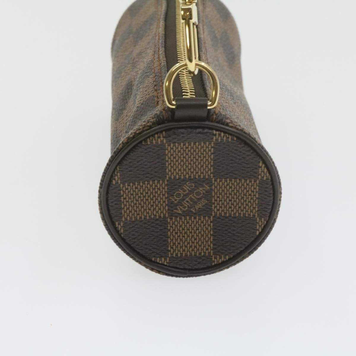 Louis Vuitton LOUIS VUITTON Damier Ebene Papillon Pouch