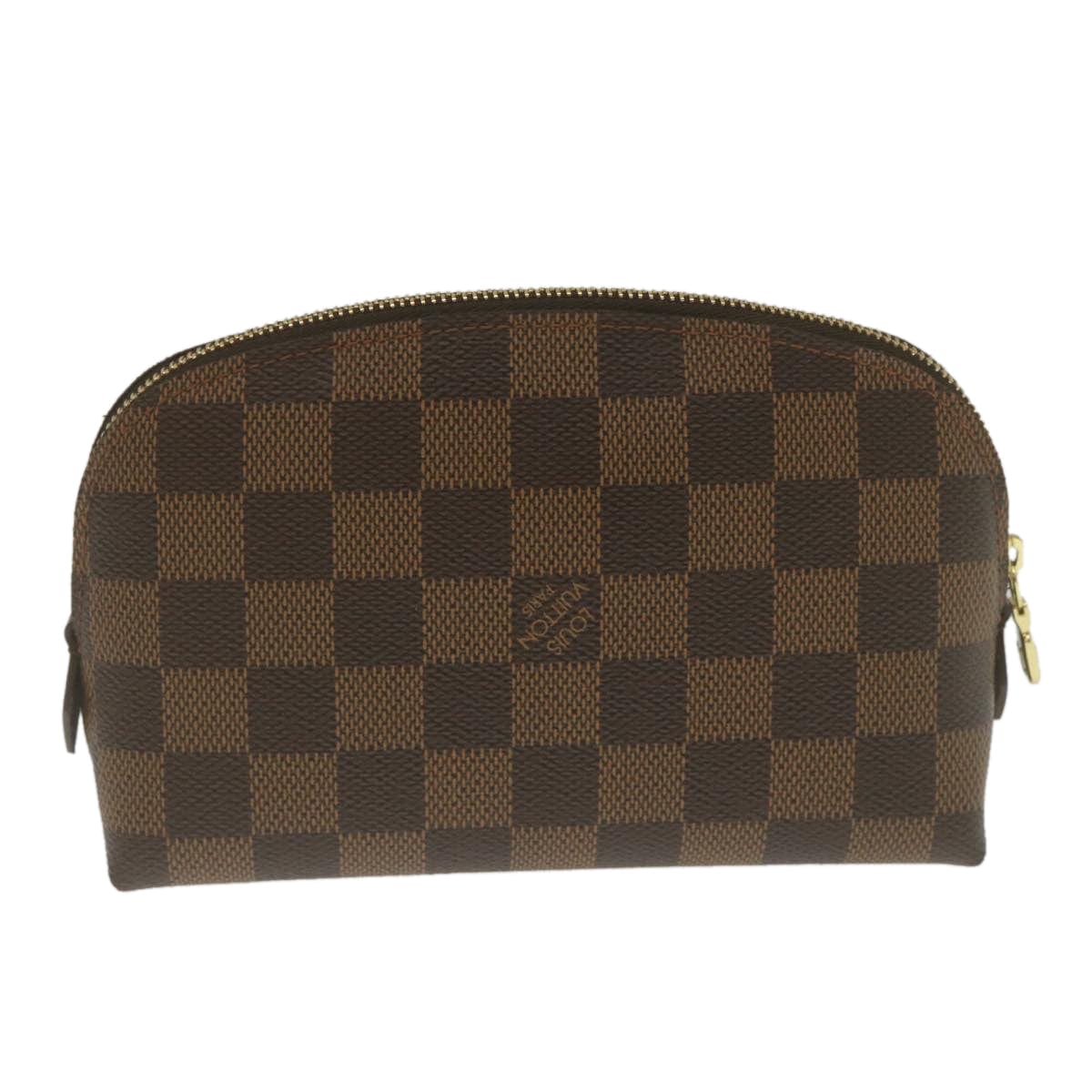 Louis Vuitton Louis Vuitton Damier Ebene Pochette Cosmetic PM Pouch UIC1040